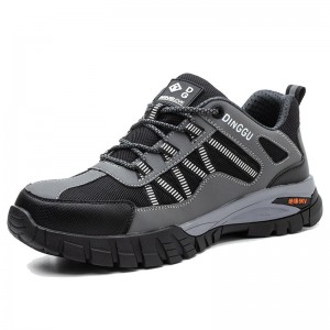 男士防砸防刺安全轻便钢包头钢板工地工作鞋